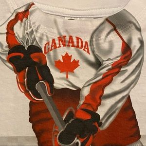 Boy’s Canada Hockey T-Shirt Size 4T